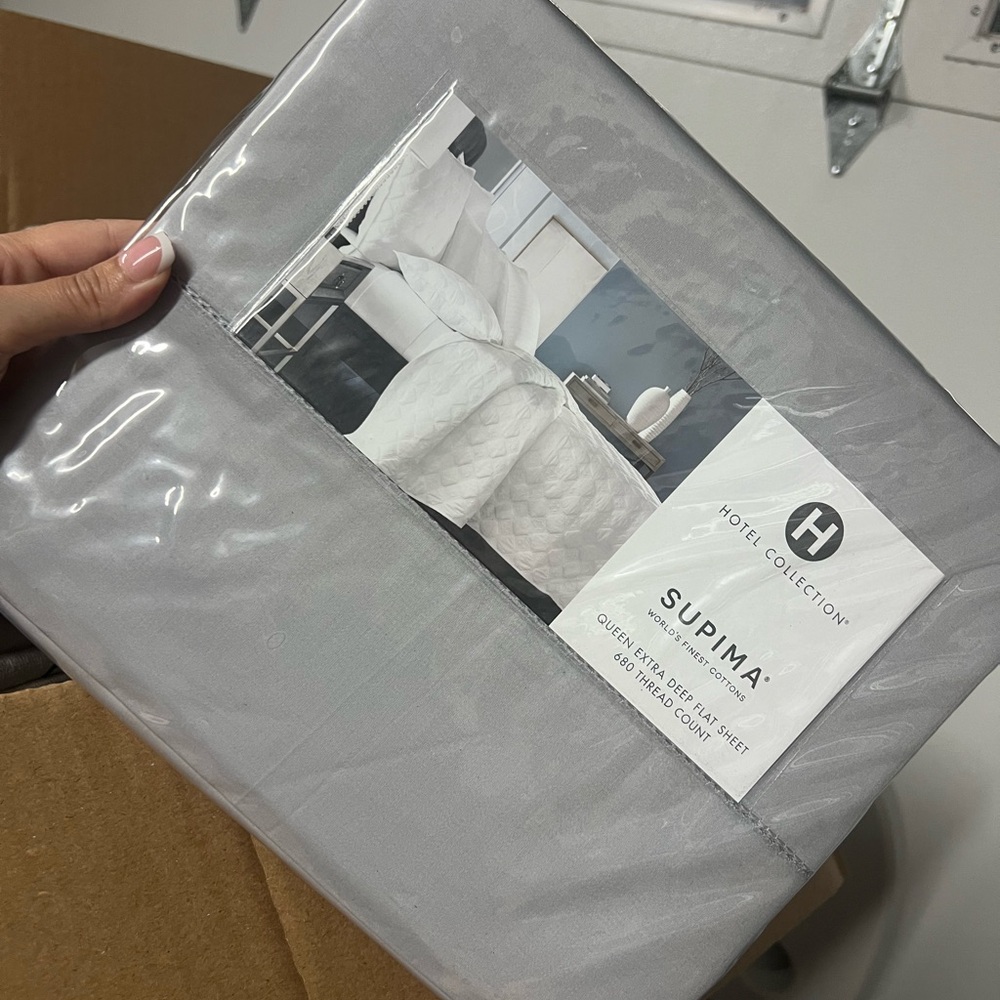Hotel Collection Gray Sheet Set Luxurious Bedding